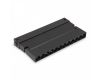 Трековый однофазный светильник AM Group Plain Opal AM591 9W 3000K BK
