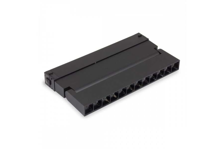 Трековый однофазный светильник AM Group Plain Opal AM591 9W 3000K BK