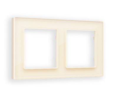 Рамка двухместная Ambrella Volt Platos AF330302