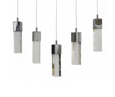 Подвесной светодиодный светильник Kink Light Аква 08510-5AS(4000К)