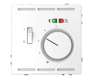 Терморегулятор Schneider Electric Merten D-Life с центральной платой с выключателем 230V MTN5764-6035