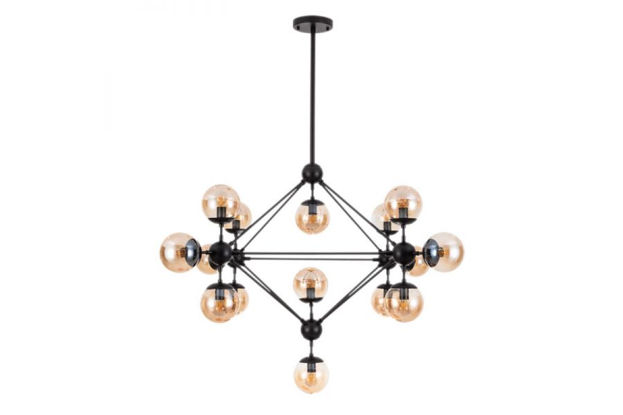 Люстра на штанге Arte Lamp Bolla A1664SP-15BK