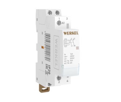 Контактор модульный Werkel W941M16O 4690389212079 a069472