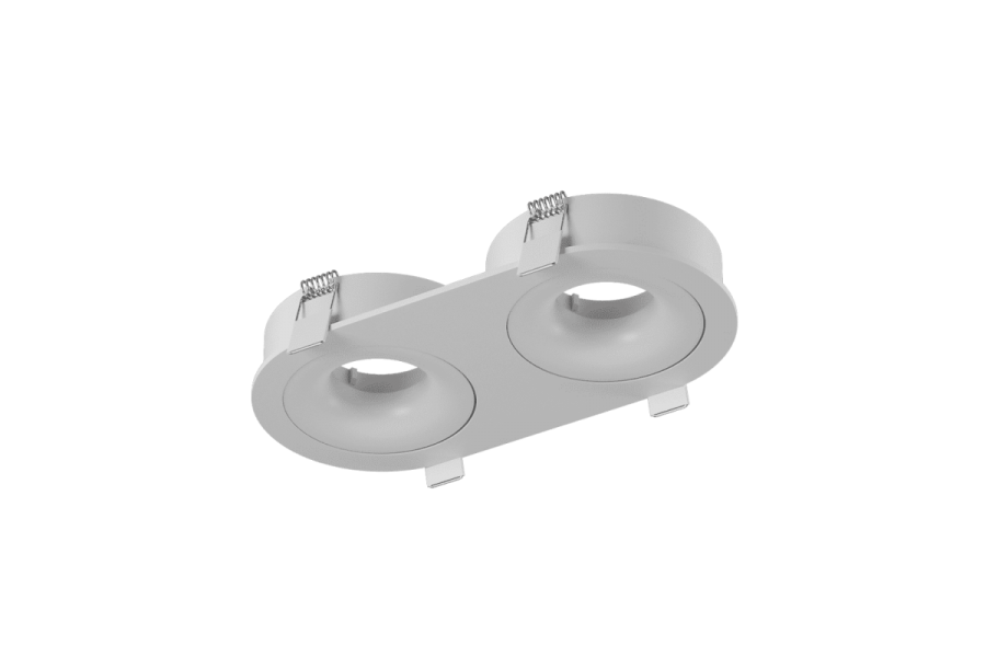 Корпус встраиваемого светильника SWG COMBO-2R2-WH 004160