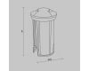 Ландшафтный светильник Maytoni Flash O044DL-L1S3K1