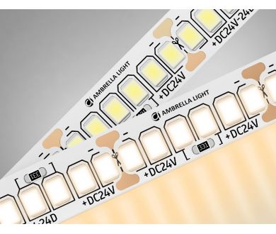 Светодиодная лента Ambrella Light LED Strip 24В 2835 20Вт/м 3000K 5м IP20 GS3401