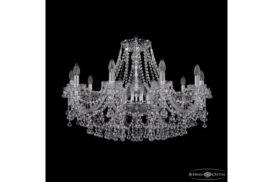 Подвесная люстра Bohemia Ivele Crystal 1409/10/300 Ni