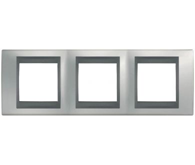 Рамка 3-постовая Schneider Electric Unica Top MGU66.006.238