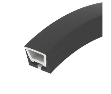 Силиконовый профиль Arlight WPH-FLEX-1616-TOP-S11-5m FULL BLACK 045774
