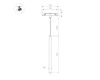 Трековый магнитный светильник Arlight MAG-ORIENT-SPOT-HANG-L600-R12-2W Warm3000 (BK, 20 deg, 48V) 044502
