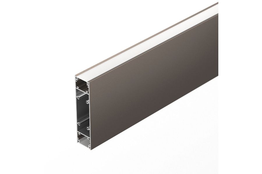 Алюминиевый профиль Arlight SL-LINE-25100-DUAL-2500 ROSE CHAMPAGNE 050009 (отрез 2,5 м)