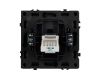 Розетка телефонная софт-тач серый базальт Arlight SCT-MTL1-SFPL-GR (RJ-11, 4C) 054303(1)
