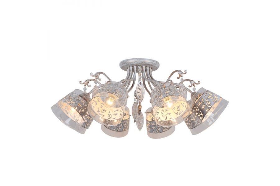 Потолочная люстра Arte Lamp Calice A9081PL-8WG