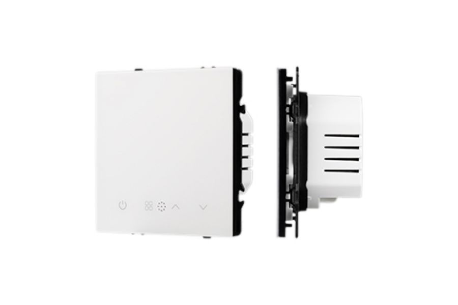 Терморегулятор вод тёплый пол белый кварц Arlight SWT-MTW-PL-WH (95-240V, 5A, датч возд) 061867