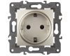 Розетка 2P+E Schuko со шторками Эра 14-2102-04 Б0034275