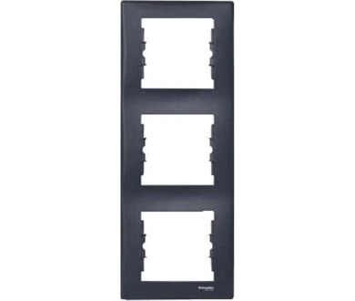 Рамка 3-постовая вертикальная Schneider Electric Sedna SDN5801370