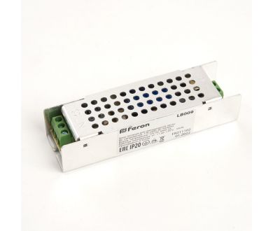 Блок питания для светодиодной ленты Feron LB009 12V 36W IP20 3A 176-264В 48007