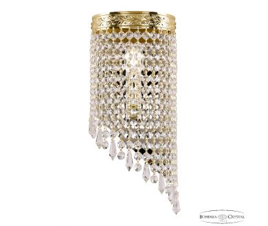 Настенный светильник Bohemia Ivele Crystal 83401BR/15IV-33 G Drops