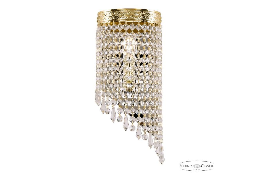 Настенный светильник Bohemia Ivele Crystal 83401BR/15IV-33 G Drops