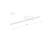 Настенный светильник Nowodvorski Saber Led M Black 10312