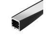 Алюминиевый профиль Arlight SL-ARC-3535-Twist90R-400 Black 032682