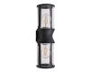 Уличный настенный светильник Arte Lamp Minchir A8306AL-2BK