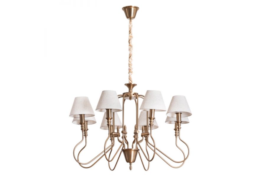 Подвесная люстра Arte Lamp Agio A6086LM-8PB