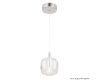 Подвесной светильник Crystal Lux BOX SP1 CHROME/TRANSPARENT