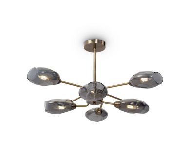 Купить Люстра на штанге Freya Ashy FR5327CL-08BZ Люстра на штанге Freya Ashy FR5327CL-08BZ