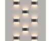 Настенный светильник Elektrostandard 1551 TECHNO LED TWINKY TRIO черный 4690389068027 a049671