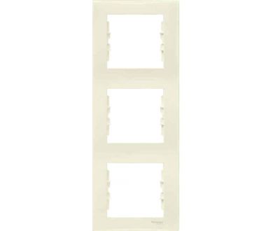 Рамка 3-постовая вертикальная Schneider Electric Sedna SDN5801347