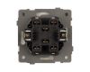 Механизм выключателя одноклавишный перекрёстный Arlight SWT-TENDO-MKX1-PL-GD (230V, 10A) 054057
