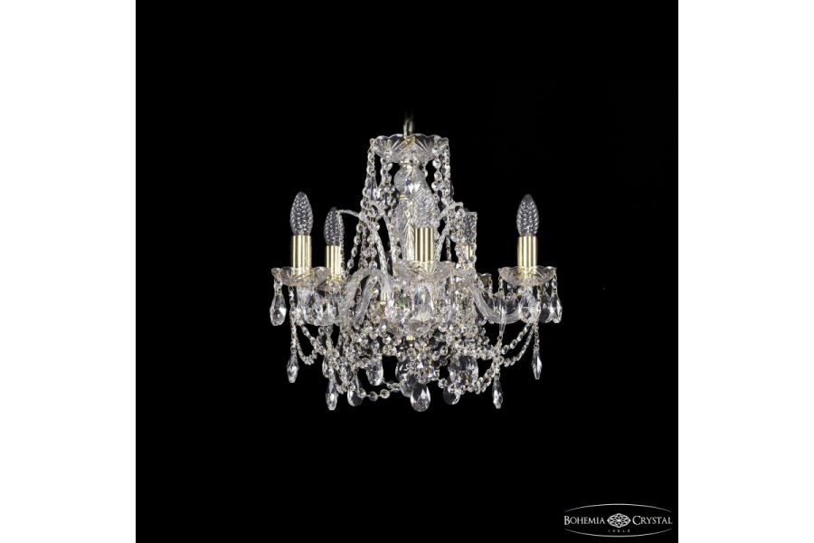 Подвесная люстра Bohemia Ivele Crystal 1411/5/141 G
