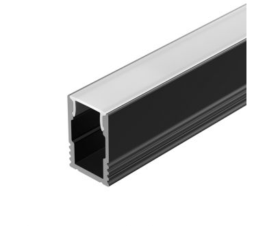 Алюминиевый профиль Arlight SL-MINI-8-H12-2000 BLACK 037106