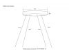 Подвесной комплект Crystal Lux Space CLT KIT 526 BL V2