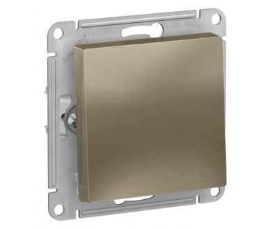 Выключатель 1-клавишный 2-полюсный Systeme Electric AtlasDesign ATN000521