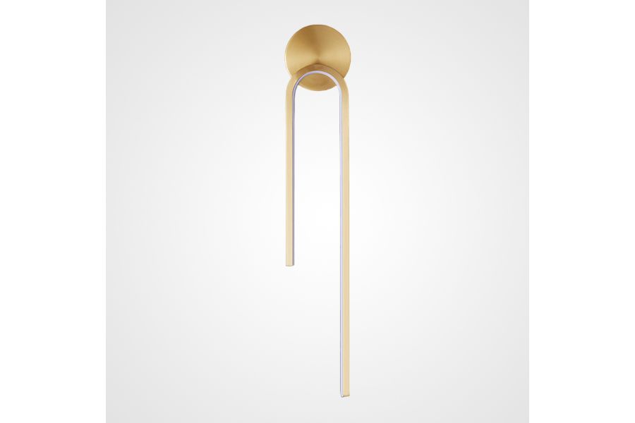 Настенный светильник Imperiumloft Wiki Wall Brass 227112-23