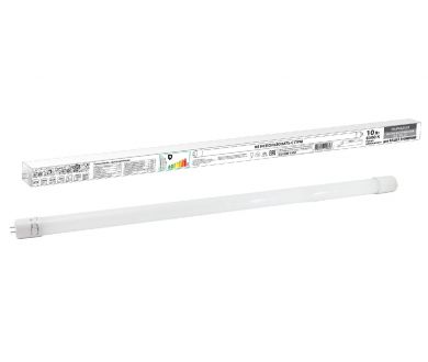 Лампа светодиодная TDM Electric G13 10W 6500K матовая SQ0340-1502