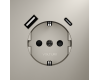 Розетка с USB, A+C Voltum S70 VLS040503 (кашемир)