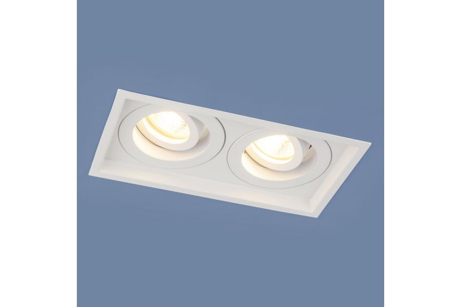 Встраиваемый светильник Elektrostandard 1071/2 MR16 WH белый 4690389097959