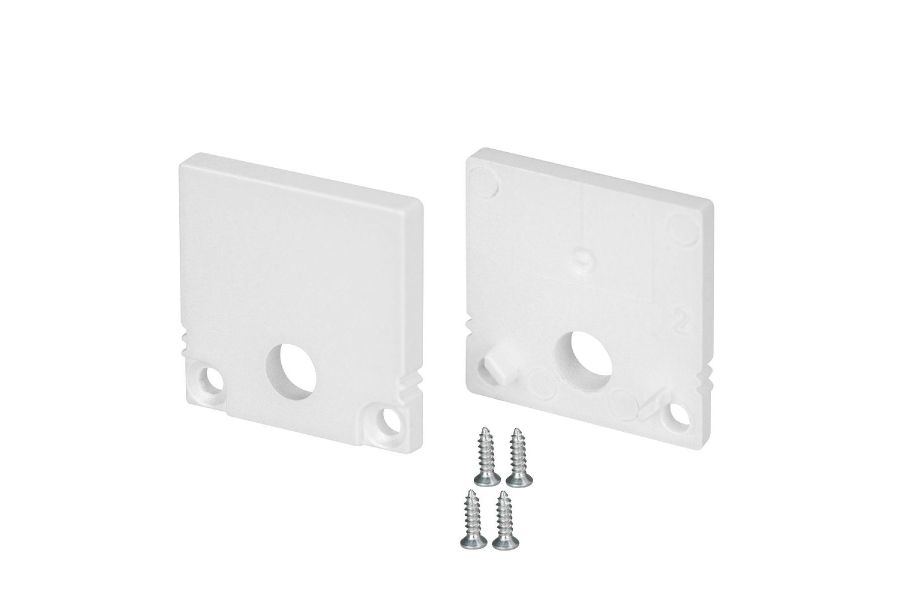 Заглушка Arlight SL-SLIM20-H20 WHITE с отверстием 047634