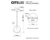 Подвесной светильник Citilux Томми CL102013
