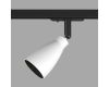 Трековый однофазный светильник Denkirs Bell DK6050-BW+BK