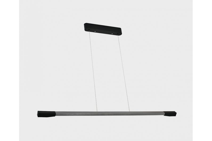 Линейный подвесной светильник Italline IT013-6020 black/silver 3000K