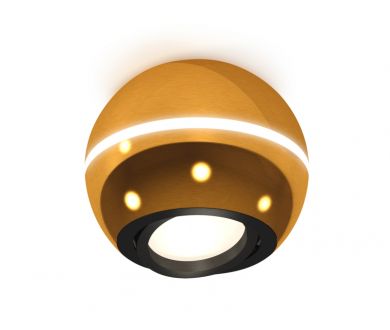 Накладной поворотный светильник с дополнительной подсветкой Ambrella Light Techno XS1105010 (C1105, N7002)