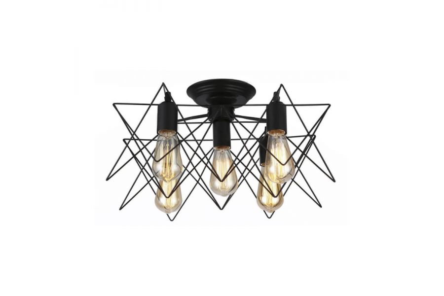 Потолочная люстра Arte Lamp A6048PL-5BK