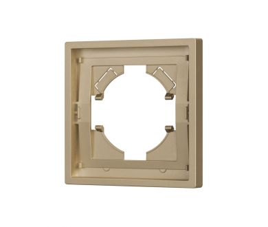 Рамка пластиковая на 1 пост Arlight FRM-TENDO-SFPL-1-GD 054643