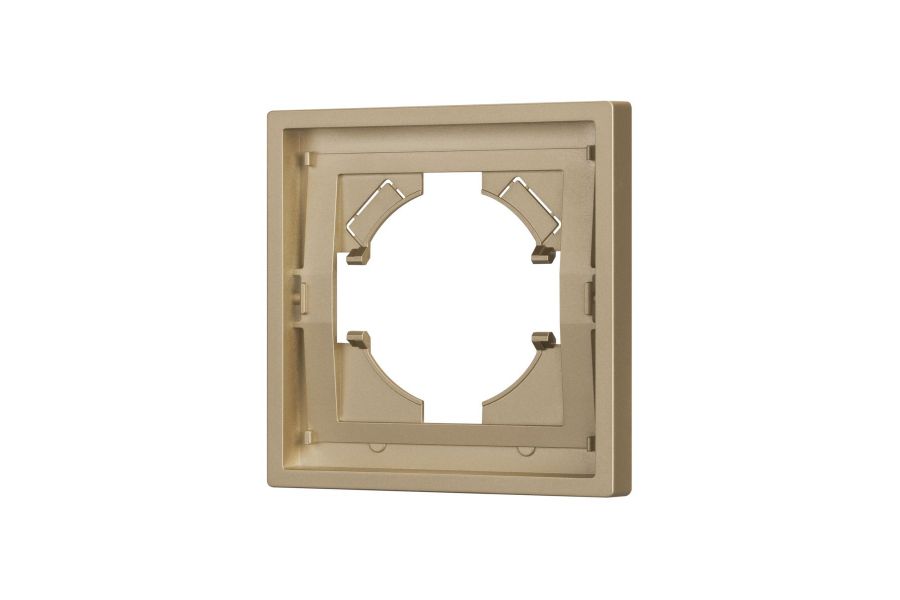 Рамка пластиковая на 1 пост Arlight FRM-TENDO-SFPL-1-GD 054643