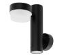 Уличный настенный светильник Arte Lamp Budapest A2362AL-2BK