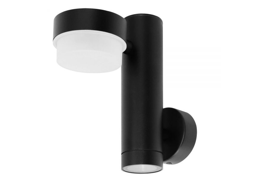 Уличный настенный светильник Arte Lamp Budapest A2362AL-2BK